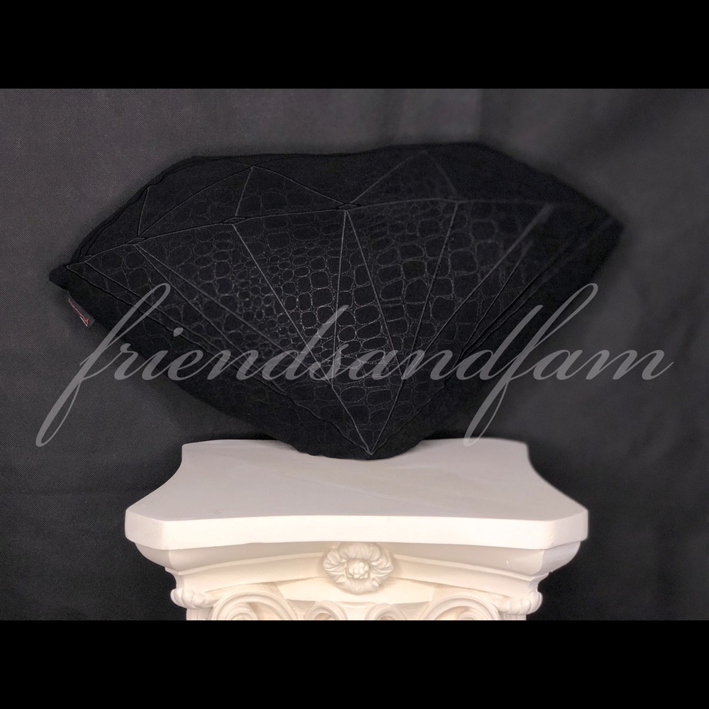 Diamond Supply Co Pillow Brilliant VVS faux suede